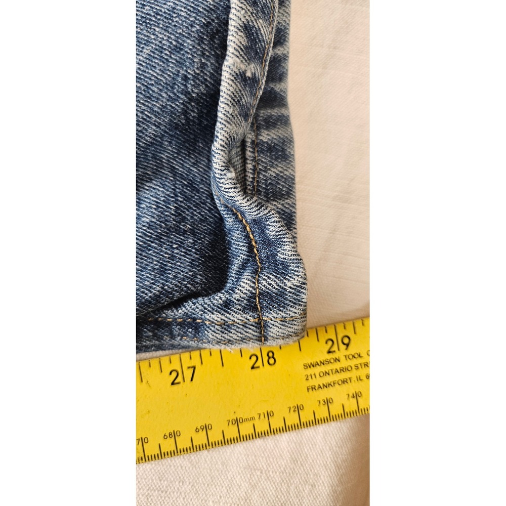 Wrangler Five Star Premium Denim Mens 42x29 Blue Straight Flex Jeans 1097FXVMD - Picture 3 of 5